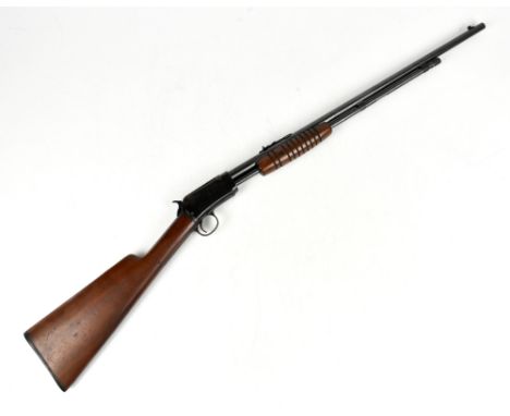 WINCHESTER; a Model 62 .22 SL or LR pump action rifle, SN:850056.Provenance: The Captain Allan Marshall Collection.Additional