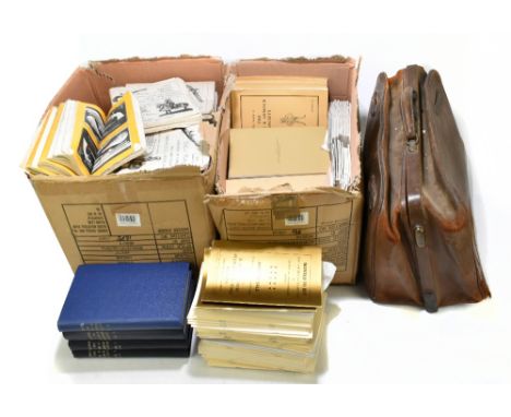 A group of The Arms & Armour Society journals, a quantity of Wallis & Wallis auction catalogues and a further group of Milita