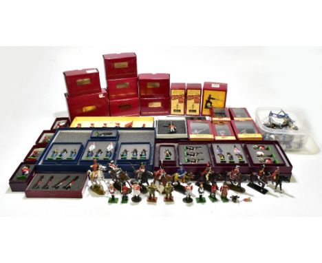 BRITAINS; a group of boxed figures including 1997 Collectors Club edition The Queen's Colour Squadron Royal Airforce Regiment