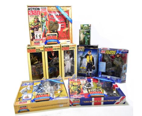 ACTION MAN; six boxed Anniversary sets and figures with three Nostalgic Collection examples comprising the Royal Horse Guards