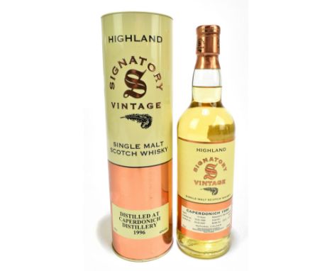 WHISKY; a single bottle of Caperdonich aged 10 years Highland single malt Scotch whisky, distilled 1996 and bottled 2007, bot