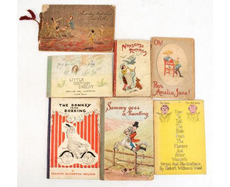 AINSLE (K), illus, LADY TABITHA AND US, pictorial soft covers, Castell Brothers; SAMMY GOES A’ HUNTING, pictorial boards; WOO