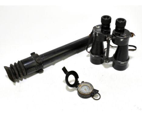 A WWII period military issued Mk.II.S. No.33 spotting/sighting scope, dated 1941 with broad arrow mark, no.35062 with further