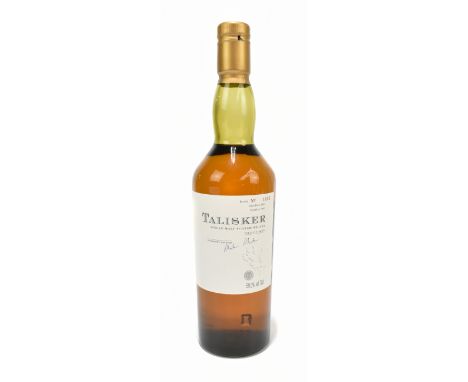 WHISKY; a single bottle of Talisker Limited Edition single malt Scotch Whisky, distilled 1989 and bottled 1999, no.1053 of 70