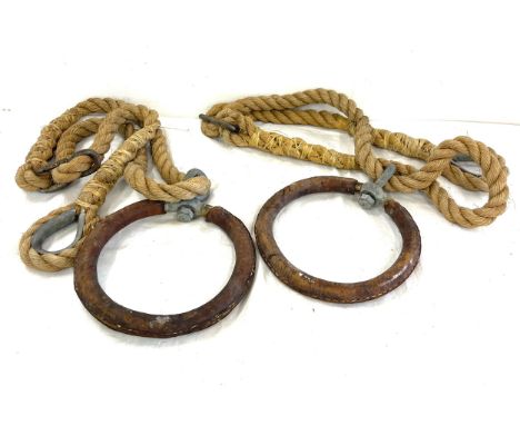 Vintage gymnastic rings 