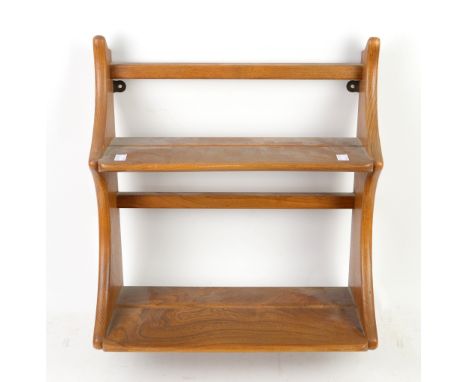 Modern Ercol wall shelve .     