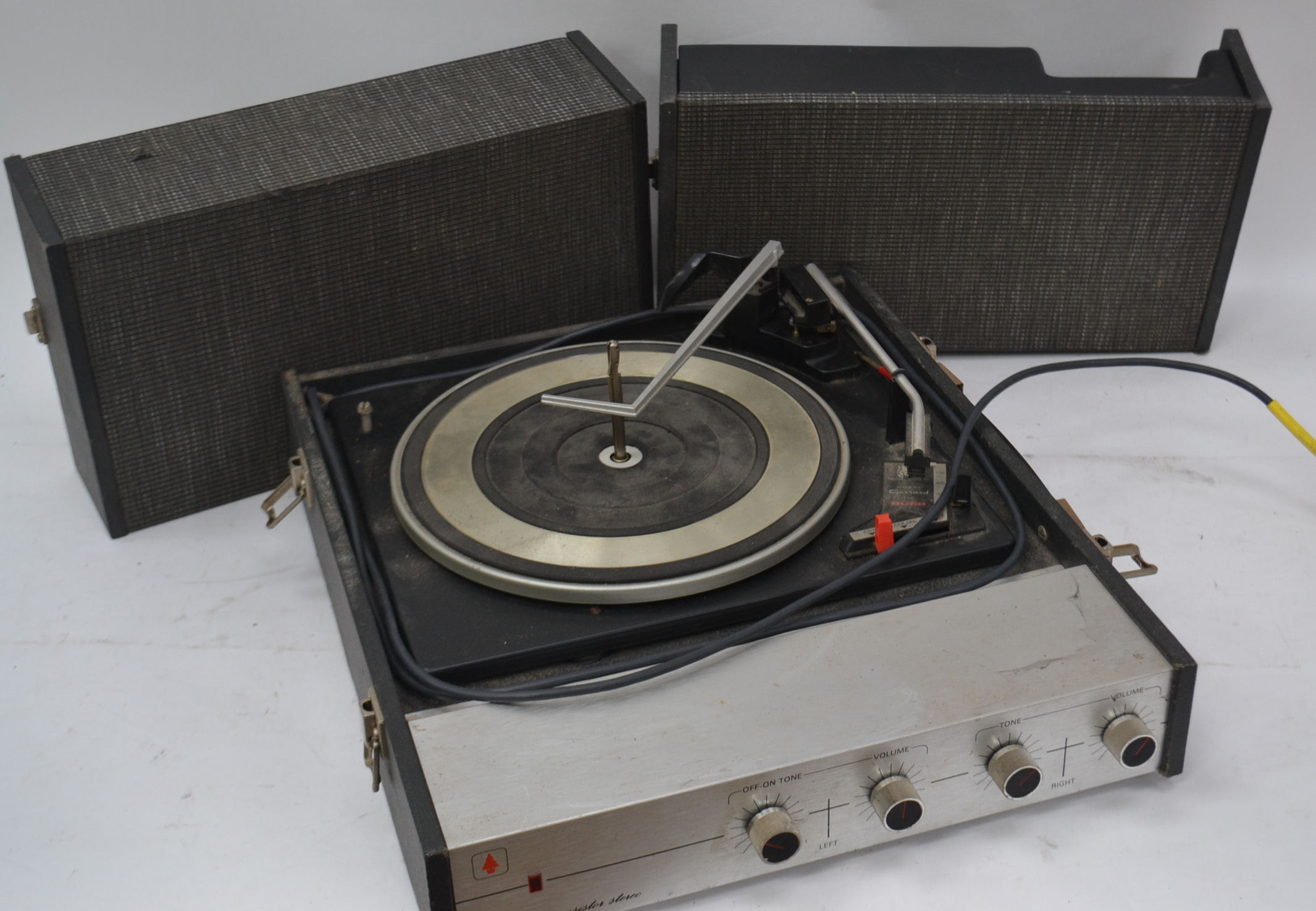 Vintage BUSH SRP58 stereo record player, Garrard deck detachable