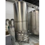 Spokane Industries 600 Gal Stainless Steel Cider Fermentation Tank - Dis | Rig Fee $1000 w/ Saddles