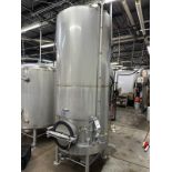 Spokane Industries Stainless Steel 600 Gal Brite Tank - Dish Bottom, Gly | Rig Fee $1000 w/ Saddles