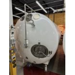 Walker 3000 Gallon Stainless Steel Horizontal Dairy Tank - Glycol Jacketed, Zwickle | Rig Fee $800