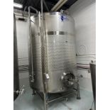 Quality Tank Solutions 2100 Gal Stainless Steel Cider Fermentation Tank | Rig Fee $1100 w/ Saddles