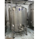Quality Tank Solutions 1200 Gal Stainless Steel Cider Fermentation Tank | Rig Fee $1000 w/ Saddles