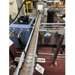 MCE Conveyor with 3.25" Intralox Belt Over Stainless Steel Frame with (1) 90 Degree | Rig Fee $300