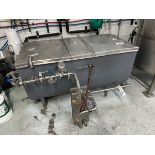 Stainless Steel Pasteurizing Tank (Custom Built) with Heat Exchanger | Rig Fee $400