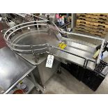 Stainless Steel Accumulation Table with 30" Diameter | Rig Fee $200