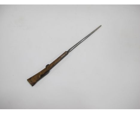 Rifle Shaped Letter Opener, one blade, 18cm long.