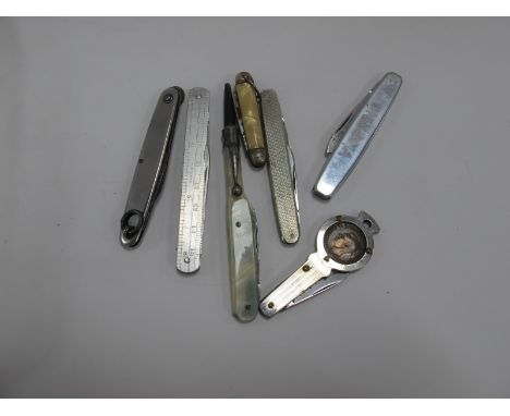 Joseph Westby, Sheffield, advertising Joseph Sykes Brothers, Huddersfield, two blades 9cm closed -Propelling pencil shaped kn