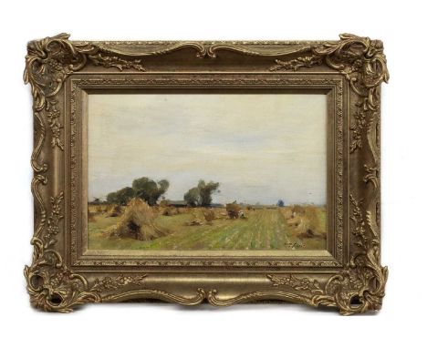 * WILLIAM MILLER FRAZER RSA (SCOTTISH 1864 - 1961), EAST LINTON oil on board, signed, titled versoframedimage size 38cm x 44c