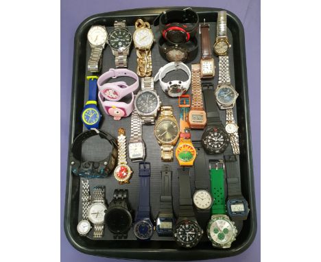 SELECTION OF LADIES AND GENTLEMEN'S WRISTWATCHESincluding Limit, Kedall & Kylie, Sekonda, Citizen, Seiko, Ice watch, Casio, A