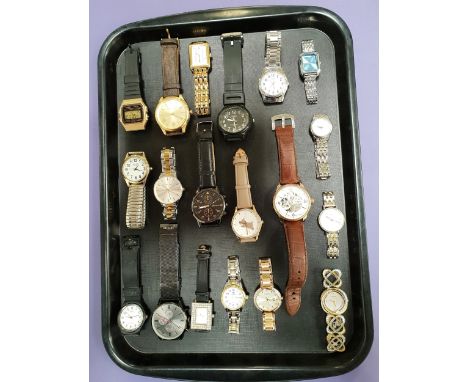 SELECTION OF LADIES AND GENTLEMEN'S WRISTWATCHESincluding Casio, Michael Kors, Fossil, Sekonda, Radley and Daniel Wellington 