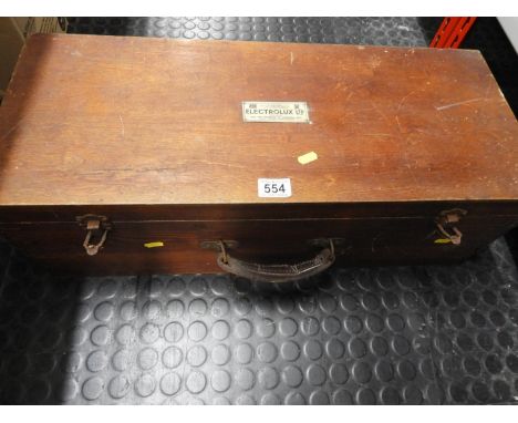 Vintage Electrolux Wooden Trunk 