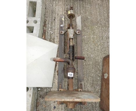 Vintage Pillar Drill 