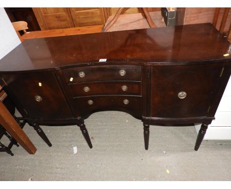 Buffet Stand with Three Drawers and Two Cupboards under 