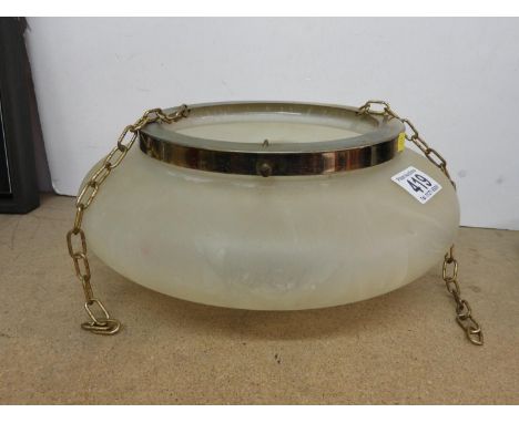 Vintage Glass Light Shade 