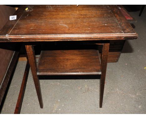 Occasional Table with Shelf under 