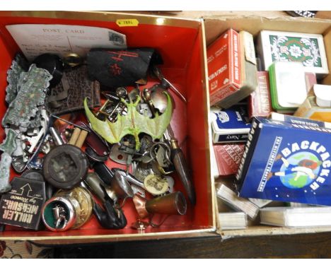 Quantity of Collectables - Vintage Cutlery etc and Playing Cards 