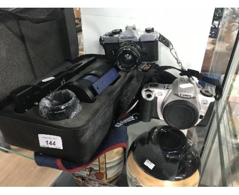 CANON & FUJICA CAMERA AND OLYMPIC LENS
