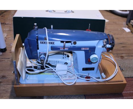 A vintage Ganome electric sewing machine (untested). postage unavailable. 