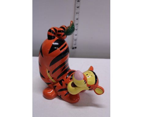 A ceramic Disney Tigger money box 