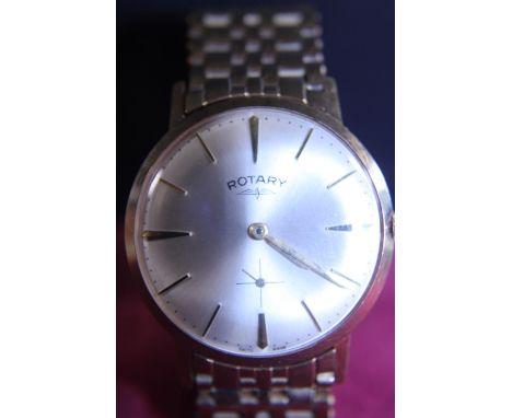 A vintage gentleman's Rotary wrist watch in working order 