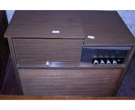 A vintage music cabinet. postage unavailable. 