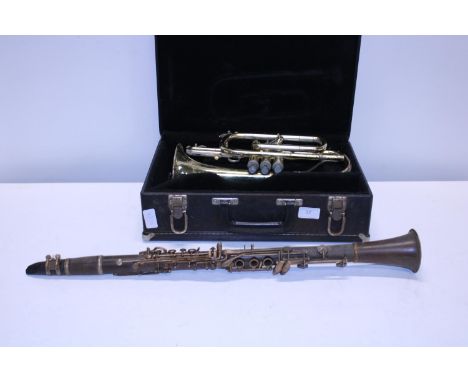 Two vintage musical instruments a/f 