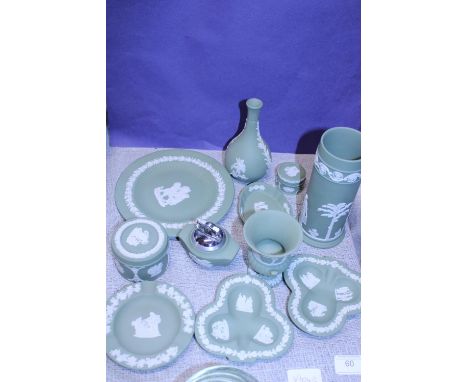 A selection of Wedgewood Jasperware 