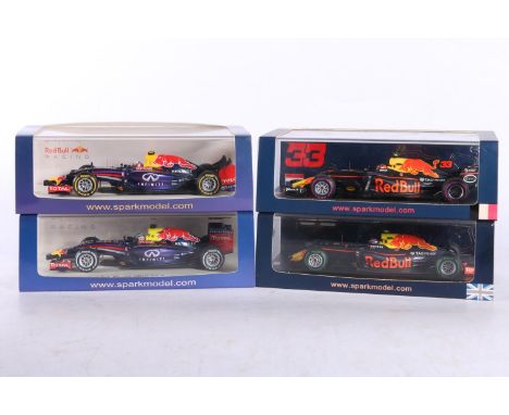 Spark (Minimax Import &amp; Export Co Ltd) 1:43 scale collector's model Motorsport vehicles including AM33SP1 Red Bull Racing