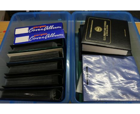 GREAT BRITAIN GB first day cover collection spanning 1964-2009, around 500 cover in total, also an album of USA Postal Commem