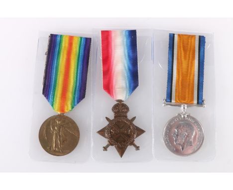 Medals of 17231 Private John Wright of the 6th Battalion King's Own Scottish Borderers who was killed in action KIA 25th Sept