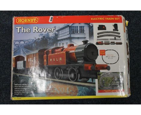 Hornby OO gauge model railways R1068 The Rover electric train set with 0-4-0 locomotive MSLR (Mid-Suffolk Light Railway) marr