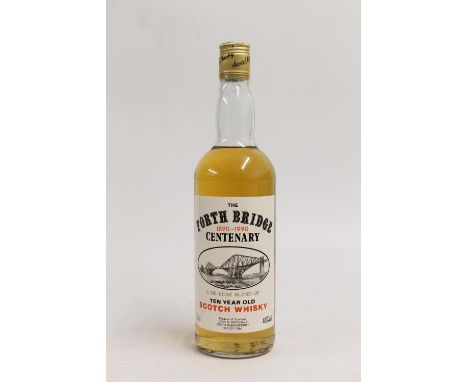 FORTH BRIDGE CENTENARY 1890-1990 ten year old deluxe blended Scotch whisky, bottled by John R Drysdale of South Queensferry, 