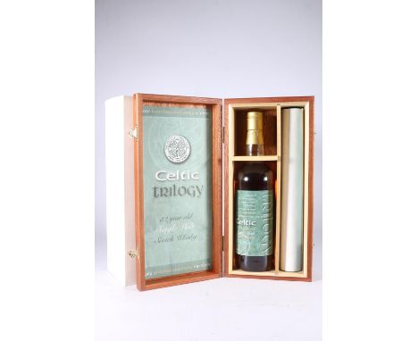 CELTIC TRILOGY 1969 32 year old single malt Scotch whisky, bottled 2001 in celebration of 'an historic season, League Cup Win