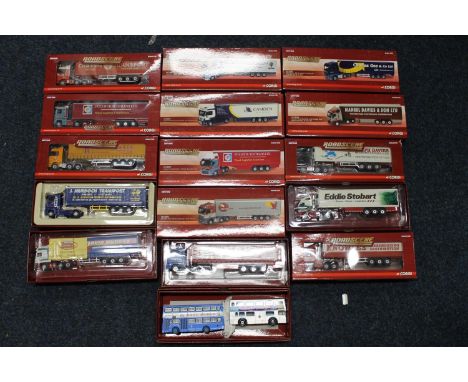 11 Corgi limited edition 1:76 scale Roadscene diecast models including CC18203 John Mitchell, CC18201 Charles Gee &amp; Co Lt