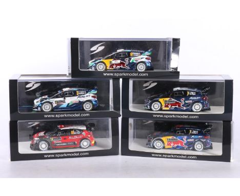 Spark (Minimax Import &amp; Export Co Ltd) 1:43 scale collector's model Motorsport vehicles including S5154 Ford Fiesta WRC W