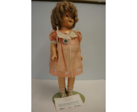 Large model of Shirley Temple (reproduction) Approx 56cm