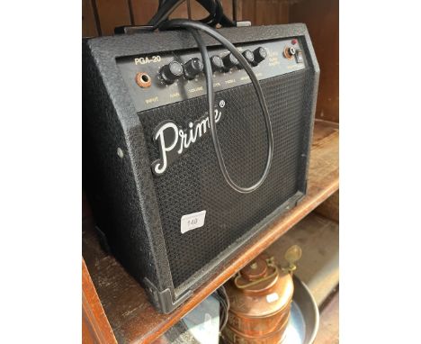 A Prime guitar amplifier. 