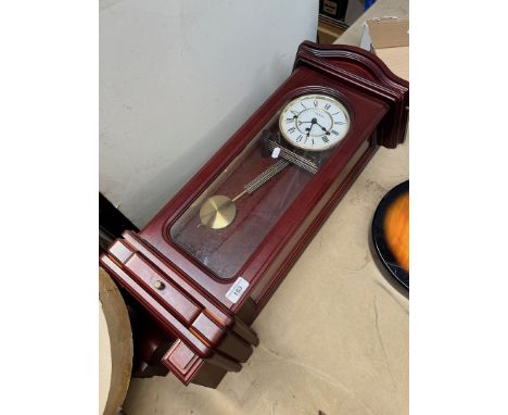 A wall clock. 