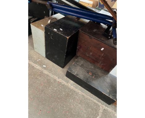 10 boxes of various tools &amp; 2 roller stands 