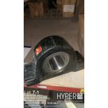 Lot of (2) Rexnord PB22455FH Pillow Block Roller Bearing, 3 7/16" bore Size